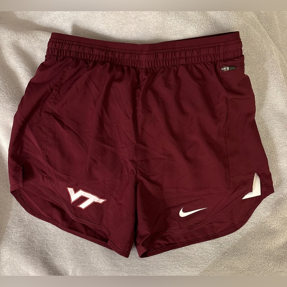 Nike Women's Burgundy Athletic Shorts